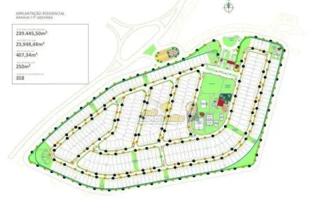 Lote/Terreno à venda, 349m² no Conjunto Manoel Mendes, Uberaba