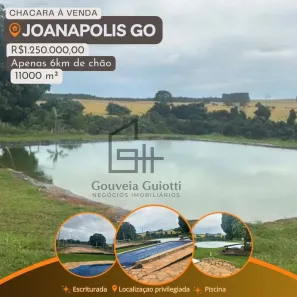 Fazenda/Sítio com 7 Quartos à venda, 11000m² no Joanápolis, Anápolis