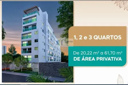 Apartamento com 1 Quarto à venda, 32m² no Graças, Recife