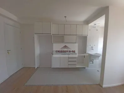 Apartamento com 2 Quartos para alugar, 47m² no Centro, Santo André