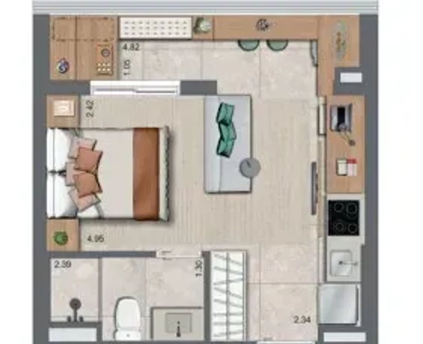 ORIZ BY PLANO E PLANO - APARTAMENTOS no Brooklin Paulista, São Paulo