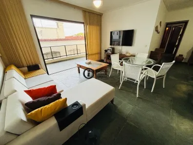 Apartamento com 3 Quartos para venda ou aluguel, 160m² no Loteamento João Batista Julião, Guarujá