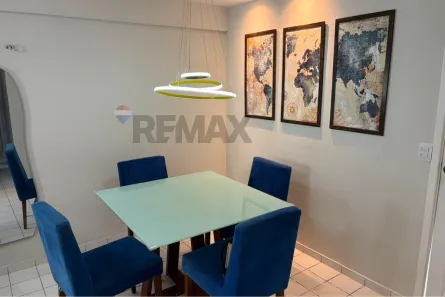 Apartamento com 2 Quartos para alugar, 56m² no Petrópolis, Natal