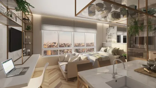 Apartamento com 1 Quarto à venda, 42m² no Moinhos de Vento, Porto Alegre