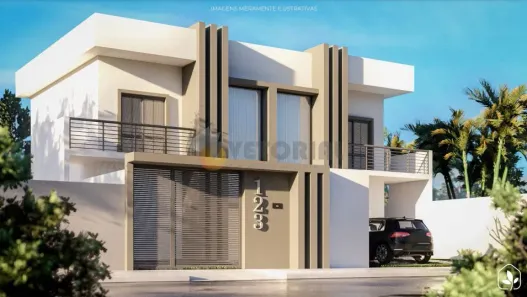 Sobrado com 2 Quartos à venda, 95m² no Balneário dos Golfinhos, Caraguatatuba