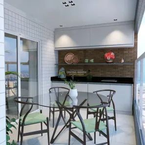 Apartamento com 1 Quarto à venda, 60m² no Guilhermina, Praia Grande