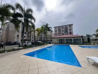 Apartamento com 3 Quartos para alugar, 55m² no Praia da Baleia, Serra