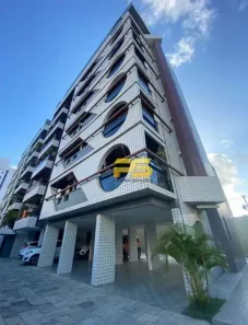 Apartamento com 3 Quartos para alugar, 146m² no Cabo Branco, João Pessoa