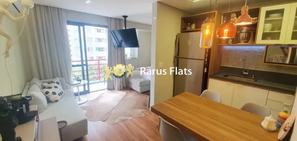 Flat com 1 Quarto à venda, 35m² no Moema, São Paulo