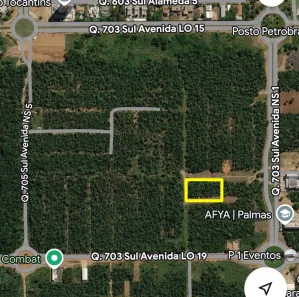 Lote/Terreno à venda, 650m² no Plano Diretor Sul, Palmas