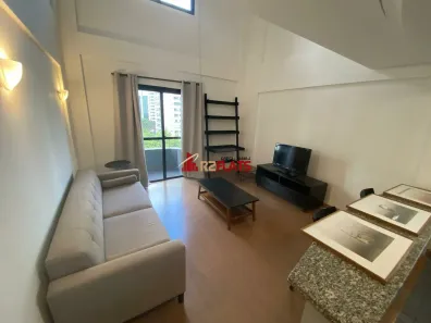 Flat com 1 Quarto para alugar, 54m² no Moema, São Paulo