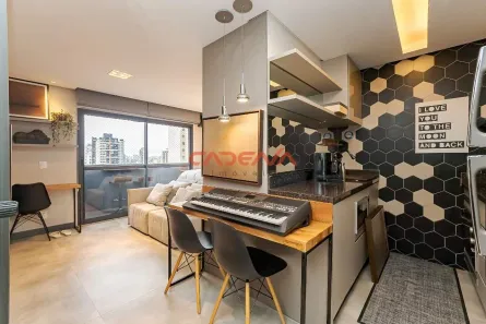 Apartamento com 1 Quarto à venda, 35m² no Centro, Curitiba