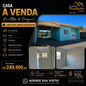 Casa com 2 Quartos à venda, 82m² no Residencial Altos do Parque I, Cuiabá
