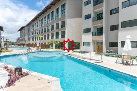 Apartamento com 1 Quarto para alugar, 23m² no Tamandaré, Praia de Tamandaré