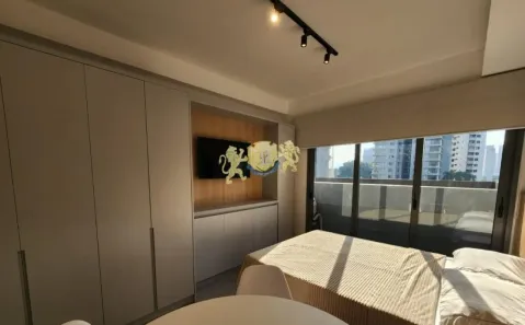 Flat com 1 Quarto para alugar, 24m² no Indianópolis, São Paulo