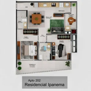 Apartamento com 2 Quartos à venda, 78m² no Carvoeira, Florianópolis