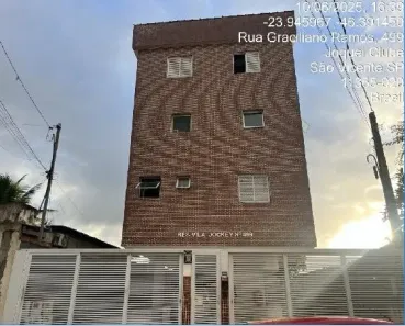 Apartamento com 1 Quarto à venda, 37m² no Vila Jockei Clube, São Vicente