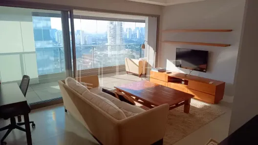 Apartamento com 1 Quarto para alugar, 84m² no Brooklin Paulista, São Paulo