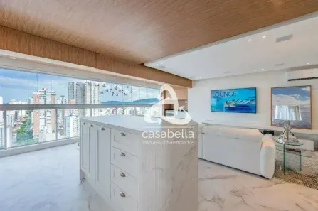 Apartamento com 3 Quartos para alugar, 137m² no Boqueirão, Santos