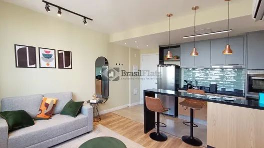 Apartamento com 1 Quarto para alugar, 38m² no Vila São Francisco (Zona Sul), São Paulo