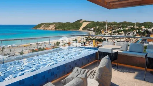 Apartamento com 1 Quarto à venda, 17m² no Ponta Negra, Natal