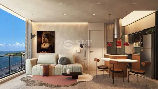 Apartamento com 1 Quarto à venda, 24m² no Ponta Negra, Natal