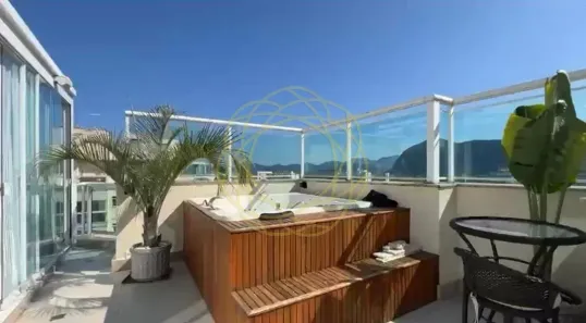 Cobertura com 3 Quartos para alugar, 187m² no Barra da Tijuca, Rio de Janeiro