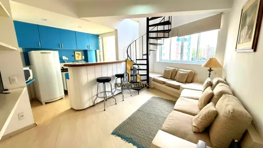 Flat com 1 Quarto para alugar, 40m² no Vila Nova Conceição, São Paulo