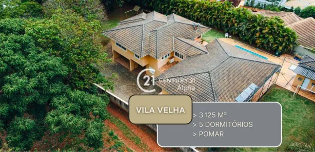 Casa de Condomínio com 5 Quartos para venda ou aluguel, 362m² no Vila Velha, Santana de Parnaíba