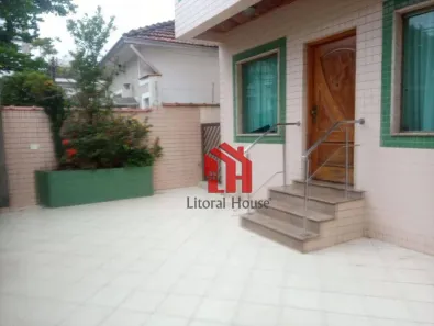 Sobrado com 4 Quartos para venda ou aluguel, 237m² no Campo Grande, Santos