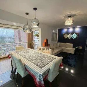 Apartamento com 3 Quartos à venda, 86m² no Vila Homero Thon, Santo André