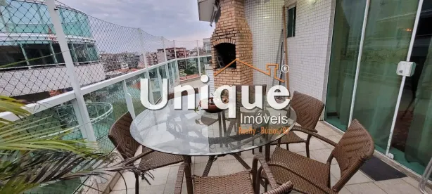 Apartamento com 4 Quartos para alugar, 170m² no Braga, Cabo Frio