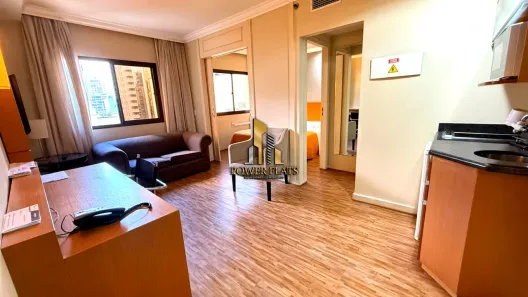 Flat com 1 Quarto para alugar, 40m² no Vila Olímpia, São Paulo