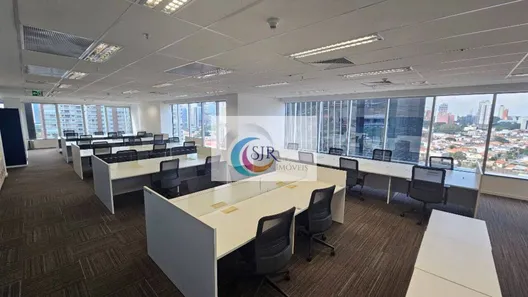 Sala Comercial para alugar, 882m² no Vila São Francisco (Zona Sul), São Paulo