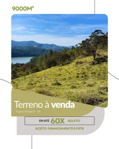 Lote/Terreno à venda, 9000m² no Bairro do Divininho, Nazaré Paulista