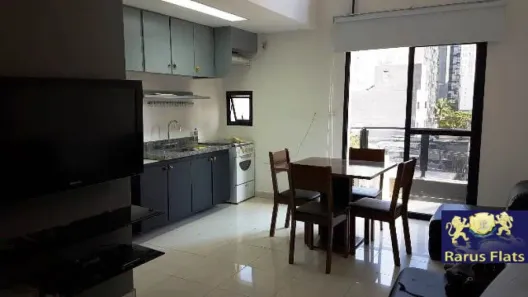 Flat com 1 Quarto para alugar, 52m² no Moema, São Paulo