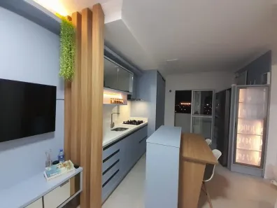 Apartamento com 2 Quartos para alugar, 49m² no Cordeiros, Itajaí