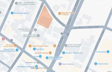 Lote/Terreno à venda, 902m² no Barreiros, São José