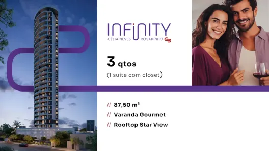 Apartamento com 3 Quartos à venda, 87m² no Encruzilhada, Recife