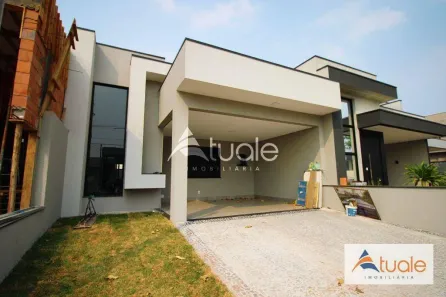 Casa de Condomínio com 3 Quartos à venda, 137m² no Santa Cecília, Paulínia