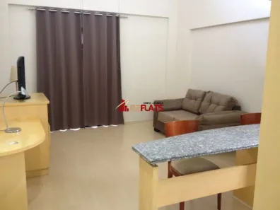 Flat com 1 Quarto para alugar, 50m² no Moema, São Paulo