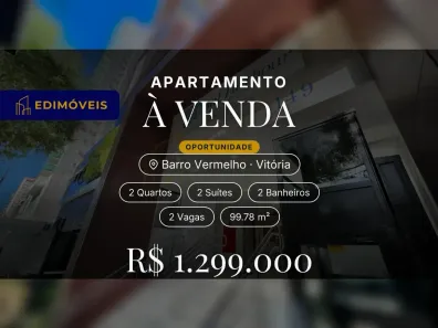 Apartamento com 2 Quartos à venda, 99m² no Barro Vermelho, Vitória