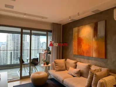 Apartamento com 1 Quarto para alugar, 70m² no Vila Nova Conceição, São Paulo