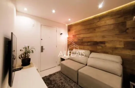 Apartamento com 1 Quarto para venda ou aluguel, 42m² no Brooklin Paulista, São Paulo