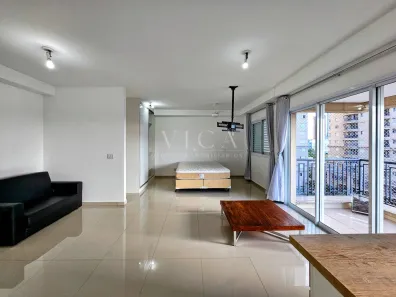 Apartamento com 1 Quarto para alugar, 50m² no Sítio Tamboré Alphaville, Barueri