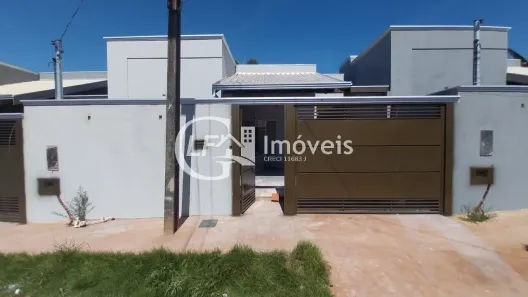 Casa com 2 Quartos à venda, 61m² no Jardim Alto São Francisco, Campo Grande