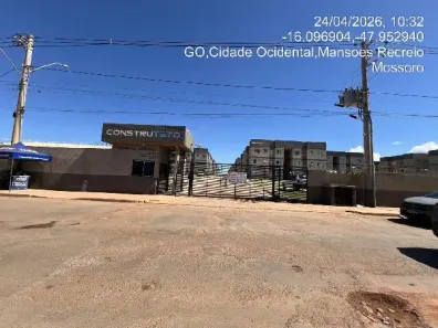 Apartamento com 2 Quartos à venda, 41m² no Mansões Recreio Mossoró, Cidade Ocidental