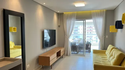 Apartamento com 3 Quartos para alugar, 135m² no Pitangueiras, Guarujá
