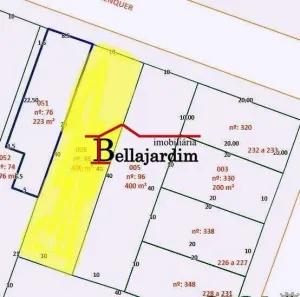 Lote/Terreno à venda, 400m² no Paraíso, Santo André