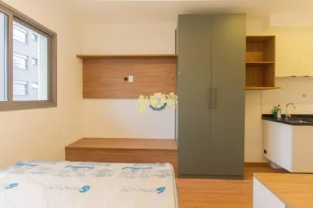 Flat com 1 Quarto para alugar, 21m² no Paraíso, São Paulo